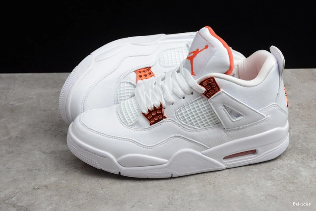 Rep BK metallic air ct8527-118 4 orange jordan retro 1110